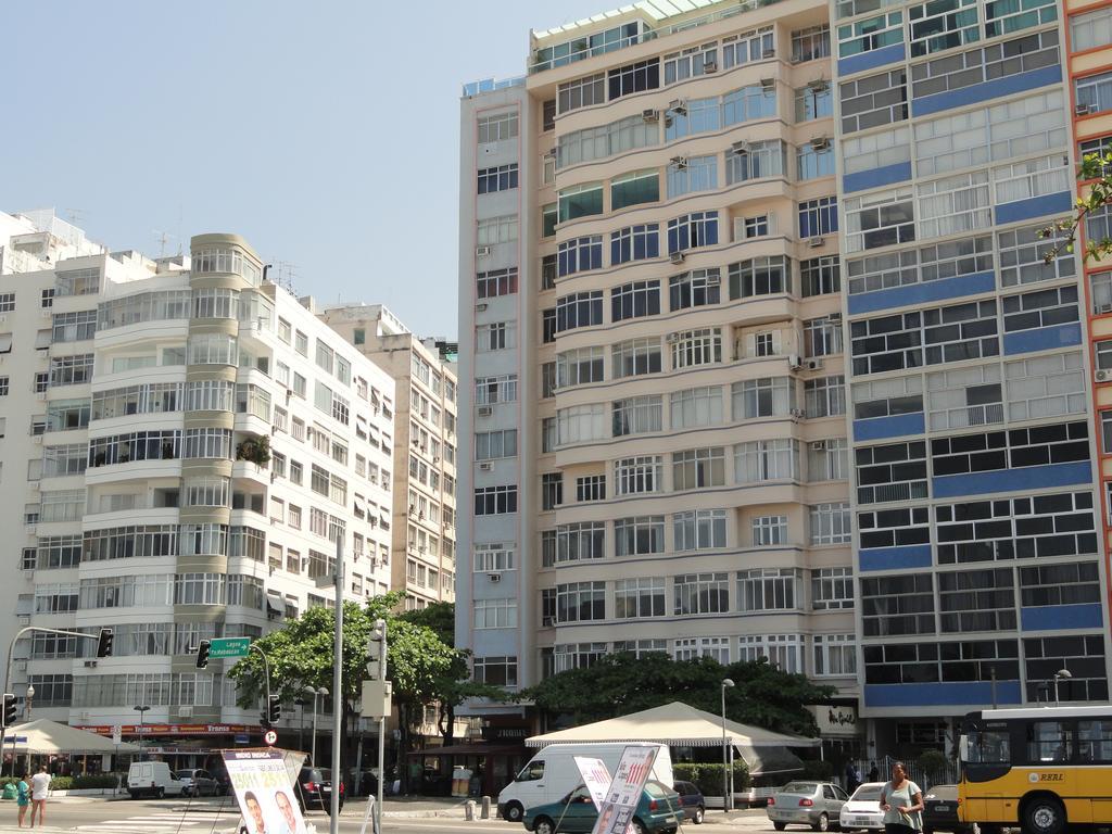 Oceanfront Copacabana Apartman Rio de Janeiro Kültér fotó