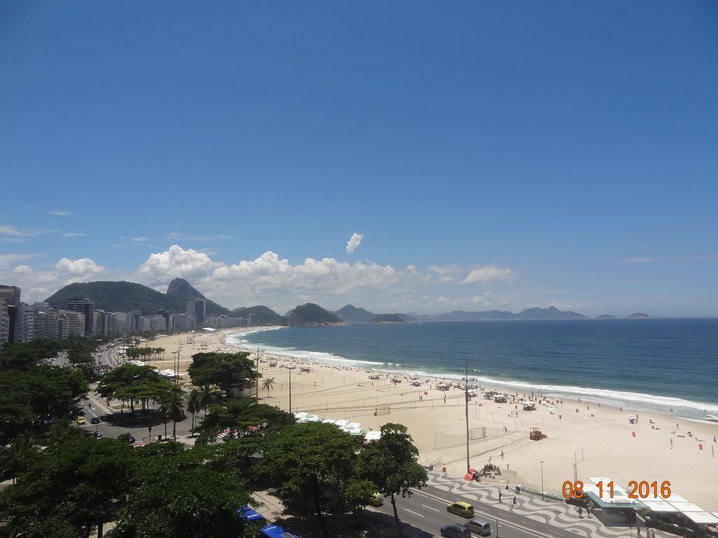 Oceanfront Copacabana Apartman Rio de Janeiro Kültér fotó